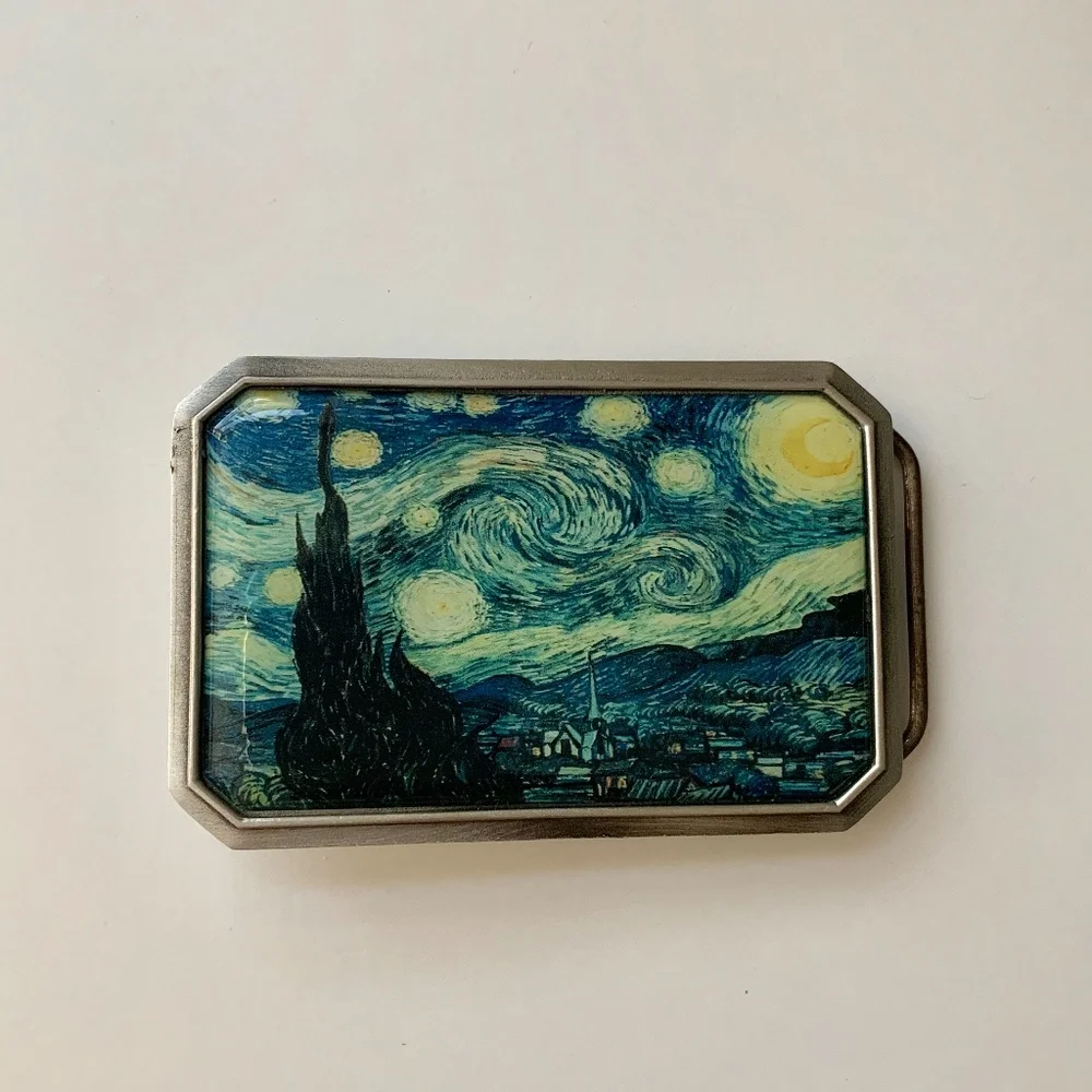 🆕 Starry Night Belt Buckle